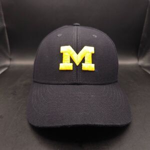 Michigan‎ Wolverines Hat Cap Strapback Adjustable 47 Brand NCAA Football